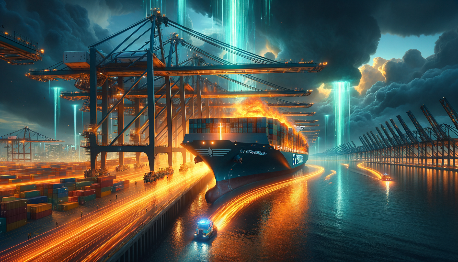 Fire Outbreak Contained on Evergreen Container Ship in Singapore