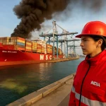 Toxic Leak from MSC Ship Disrupts Key Port Traffic