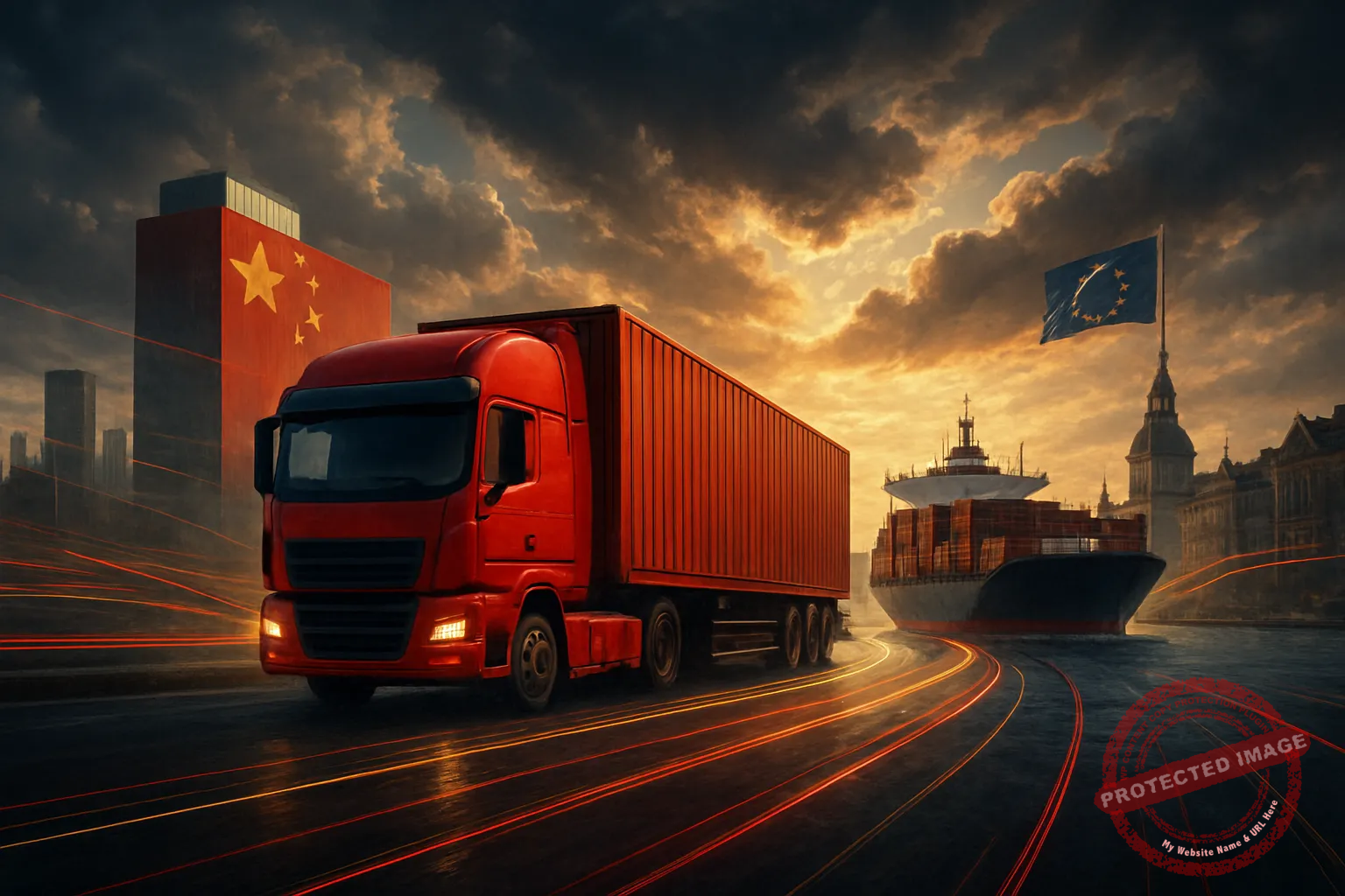 China mejora transporte carga TIR